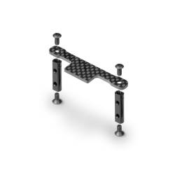 ALU SERVO HOLDERS & GRAPHITE BRIDGE - XRAY - 326202