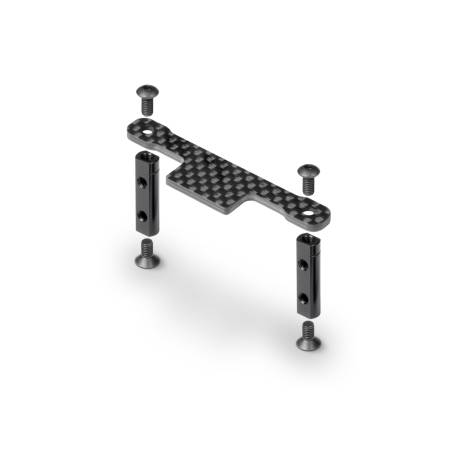 ALU SERVO HOLDERS & GRAPHITE BRIDGE - XRAY - 326202