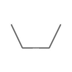 BARRA ESTABILIZADORA DELANTERA 2.6 MM - XRAY - 332476