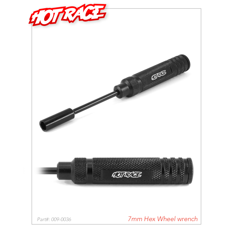 7mm HEX WHEEL WRENCH (1PCS) - HOT RACE 7mm HEX WHEEL WRENCH (1PCS) - HOT RACE