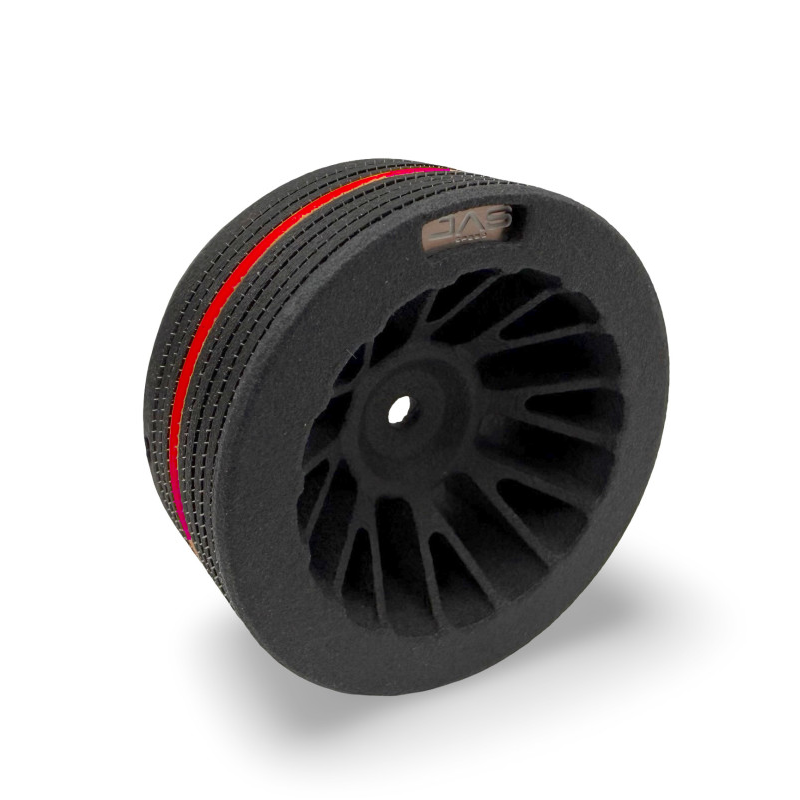 DAS STEERING WHEEL RED 44MM - DAS