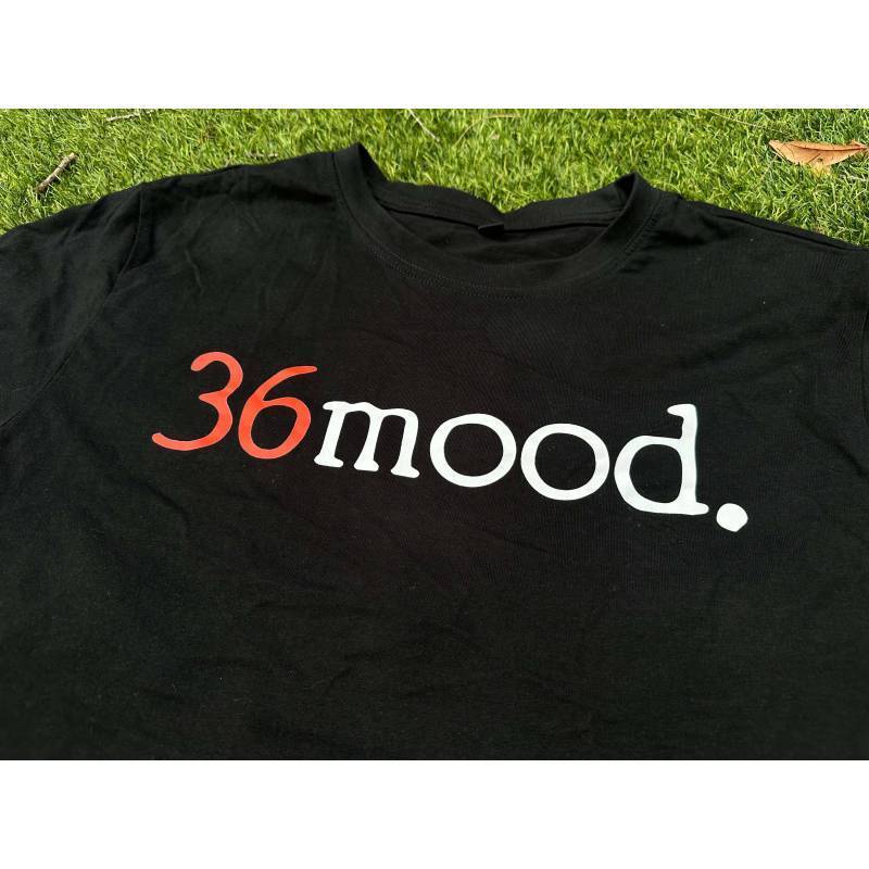 Camiseta 36mood Negra Talla XL