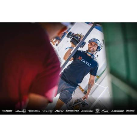 Camiseta 36mood Negra Talla XXL