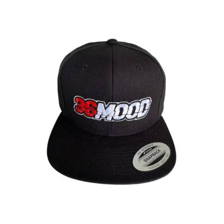 Gorra 36mood Trucker Negra Logo Oficial