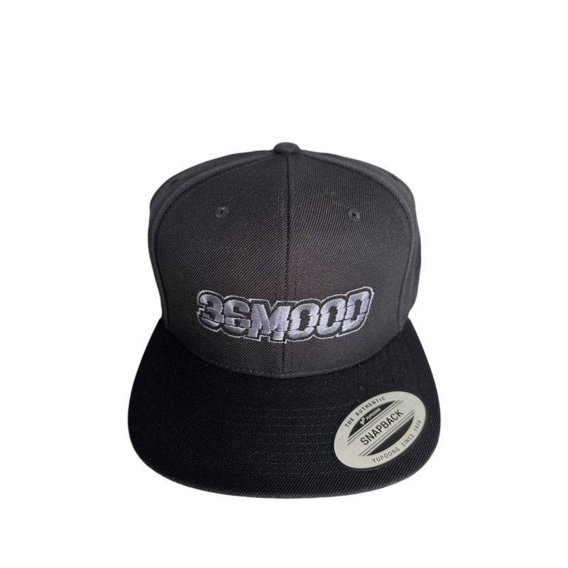 Gorra 36mood Classic Negra Logo Gris