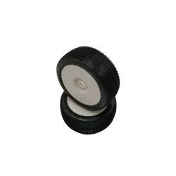 Ruedas Hot Race Bangkok V2 soft pegadas en llanta blanca (2 Ud.)
