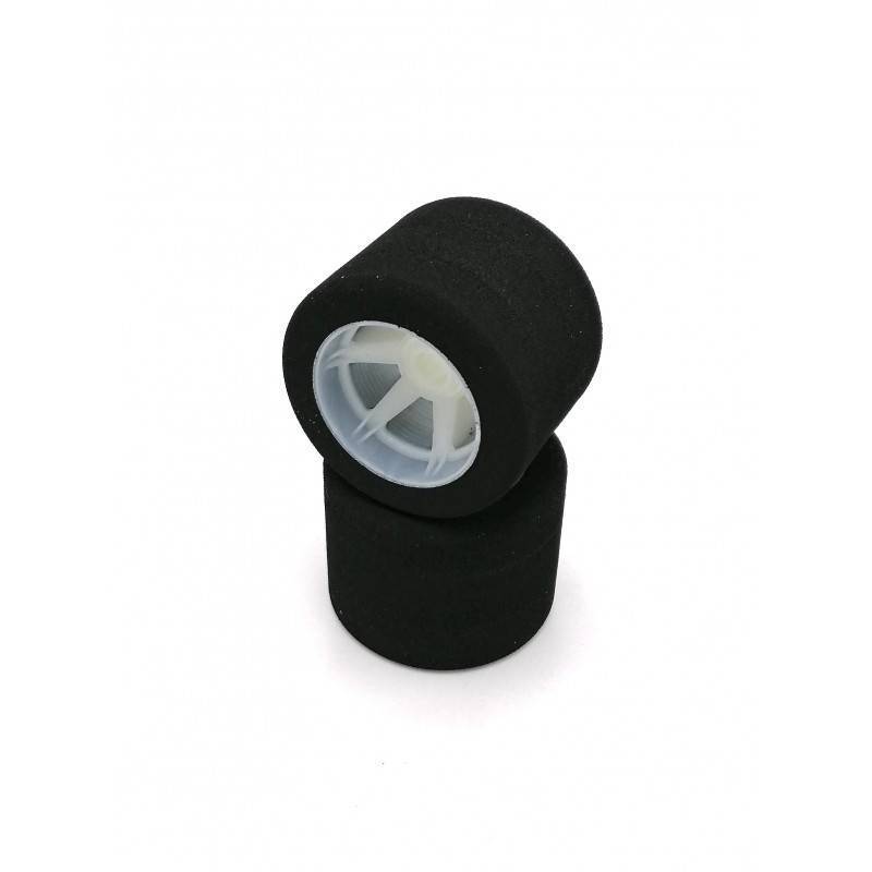 Ruedas Hot Race 1/8 Onroad traseras 78 mm shore 35 en llanta light (2 Ud.)