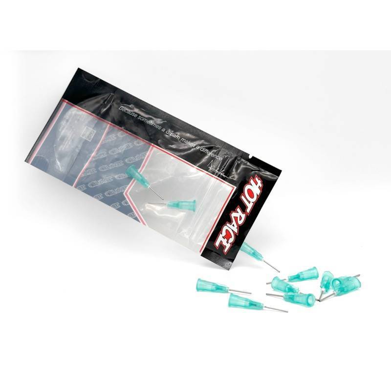 Agujas dosificadoras para pegamento Hot Race (10 uds)