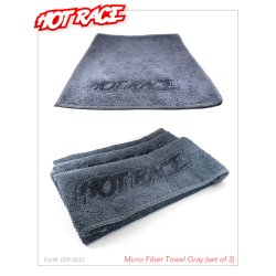 Toalla de microfibra Hot Race (3 uds)