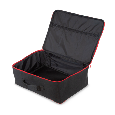 Maleta porta ruedas Hot Race negro rojo | 36mood