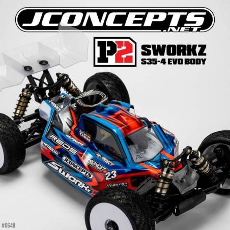 Carrocería JConcepts P2 Sworkz S35-4 1/8 - JC-0648