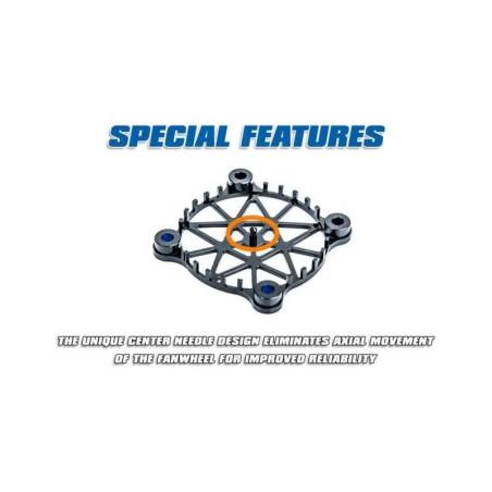 Rejilla protectora LRP Azul para Ventilador 40mm - LRP