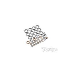 Set rodamientos precisión T-Works Mayako MX8 30 piezas 