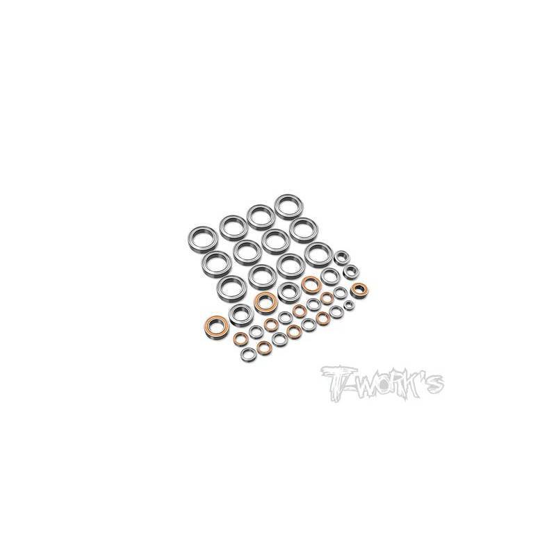 Set rodamientos precisión T-Works Mayako MX8 30 piezas 