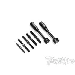Set tirantes titanio T-Works Sworkz EVO 
