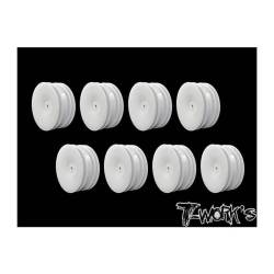 Llanta delantera 2.2 12mm blanca T-Works 