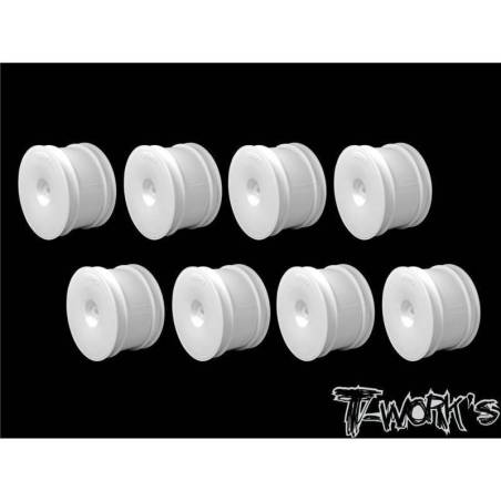 Llanta trasera 2.2 12mm blanca T-Works 