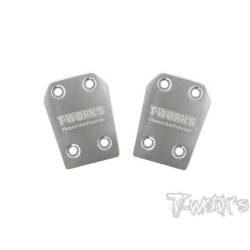 Protector chasis trasero T-Works RC8 