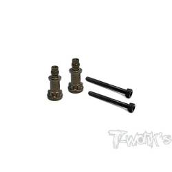 Soportes amortiguador +5 mm T-Works 