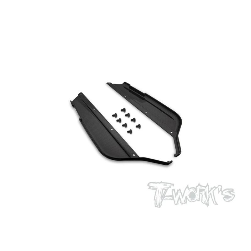 Bandejas laterales carbono T-Works 