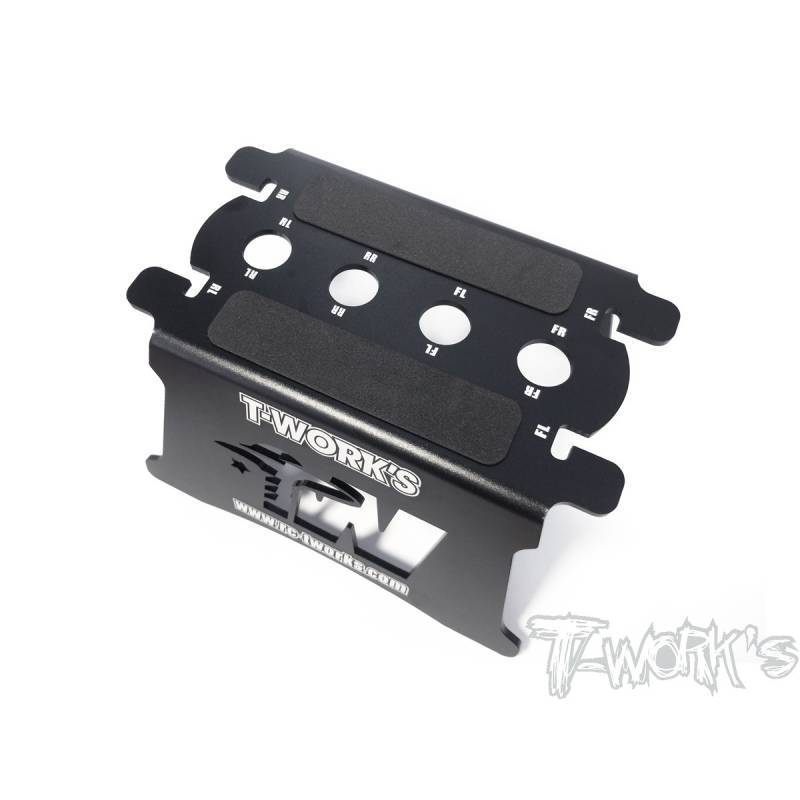 Soporte coche RC T-Works 150 mm 