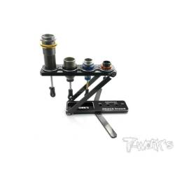 Soporte amortiguadores aluminio T-Works 