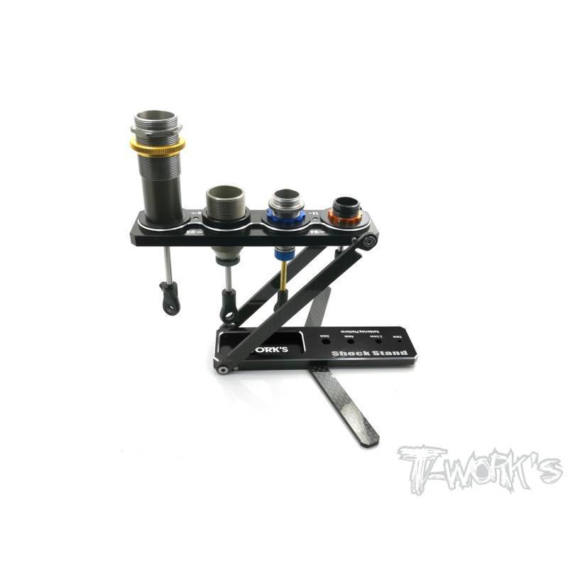 Soporte amortiguadores aluminio T-Works 