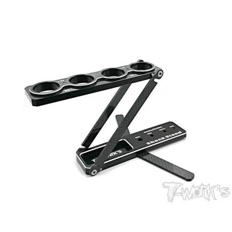 Soporte amortiguadores aluminio T-Works | 36mood