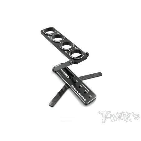 Soporte amortiguadores aluminio T-Works | 36mood
