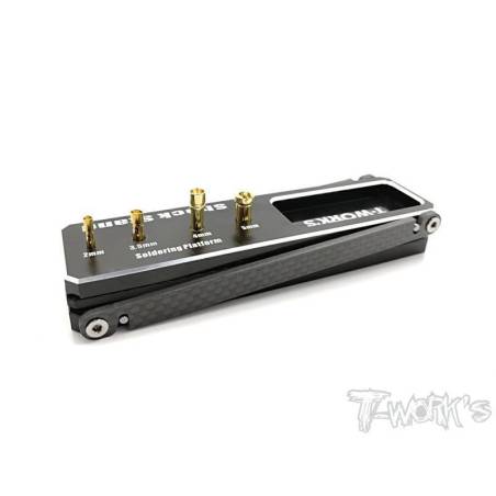 Soporte amortiguadores aluminio T-Works | 36mood