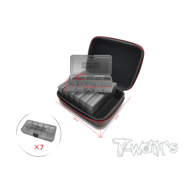 Maletín rígido con cajas T-Works 