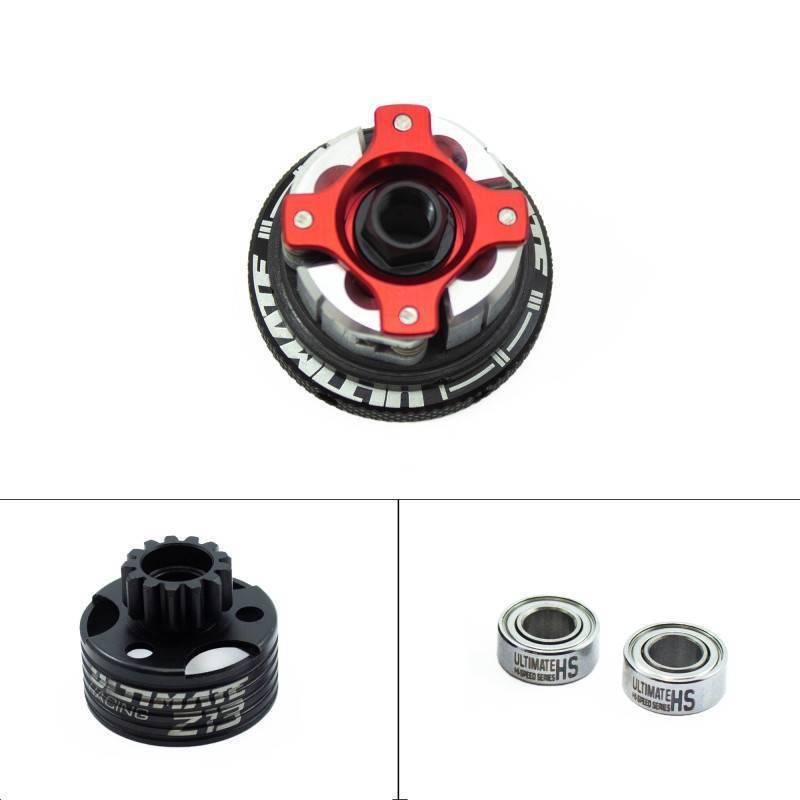 Ultimate racing Compak 4 pro clutch + bell 13t - ur0643-b10 