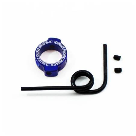 Ultimate racing Muffler support alu ring blue - ur1761-a 