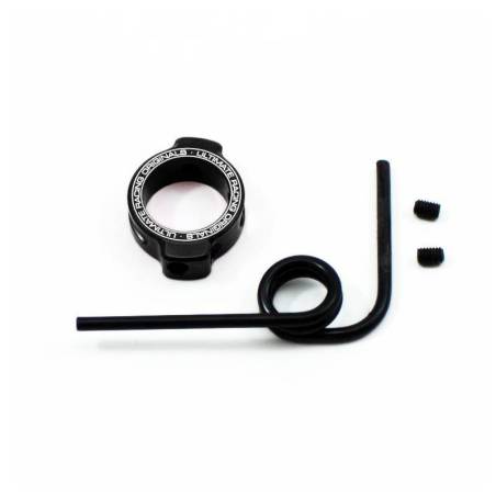 Ultimate racing Muffler support alu ring black - ur1761-n 