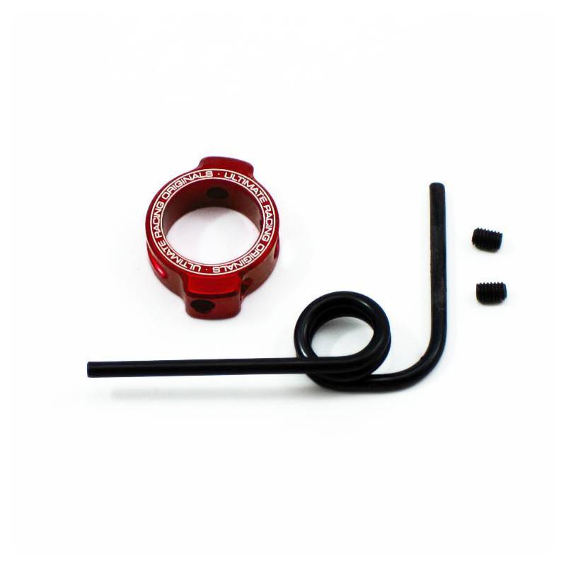 Ultimate racing Muffler support alu ring red - ur1761-r 
