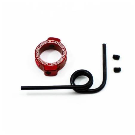 Ultimate racing Muffler support alu ring red - ur1761-r 
