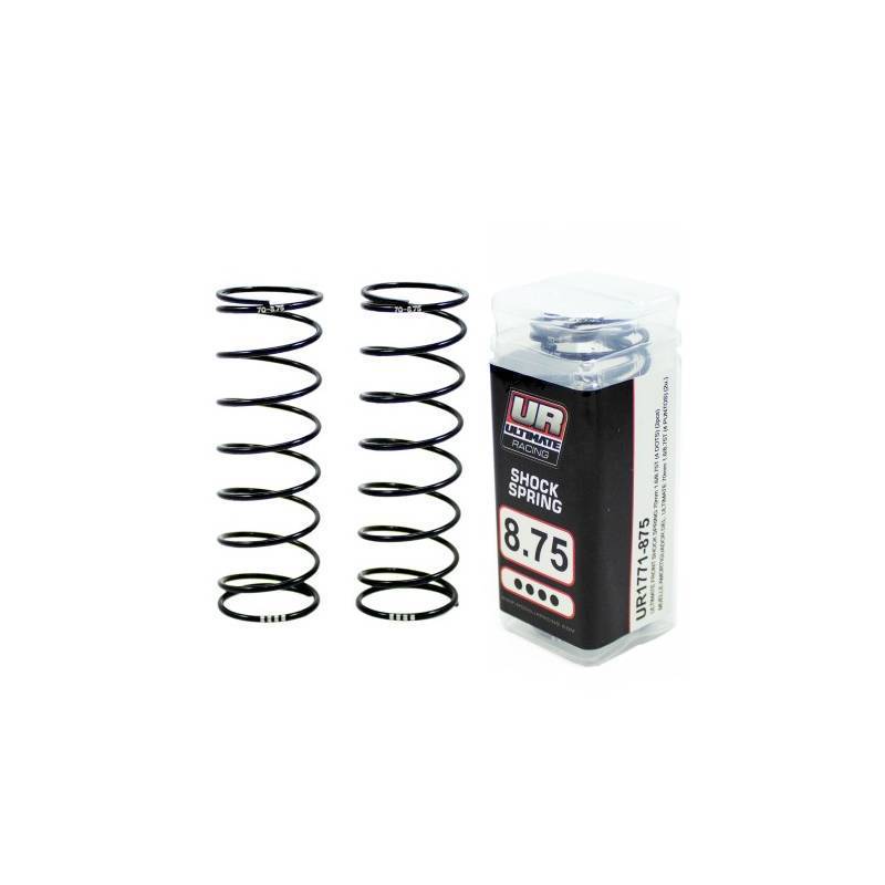 Ultimate racing Muelle amortiguador del 70mm 1.6/8.75t - ur1771-875 