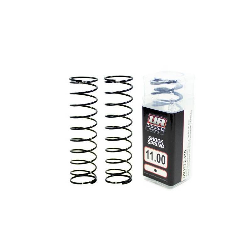 Ultimate racing Muelle amortiguador tras 86mm 1.6/11.00t - ur1772-110 