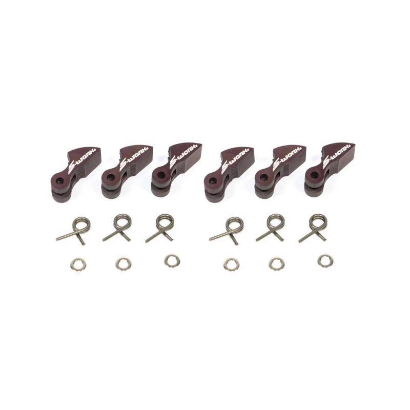Tornado clutch shoes with springs 1.0 mm (6 pcs) - SW330006A