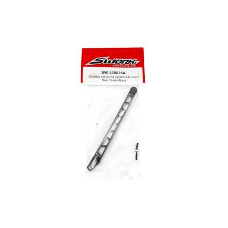 SWORKz Lightened Aluminum Rear Chassis Brace - SW338035A