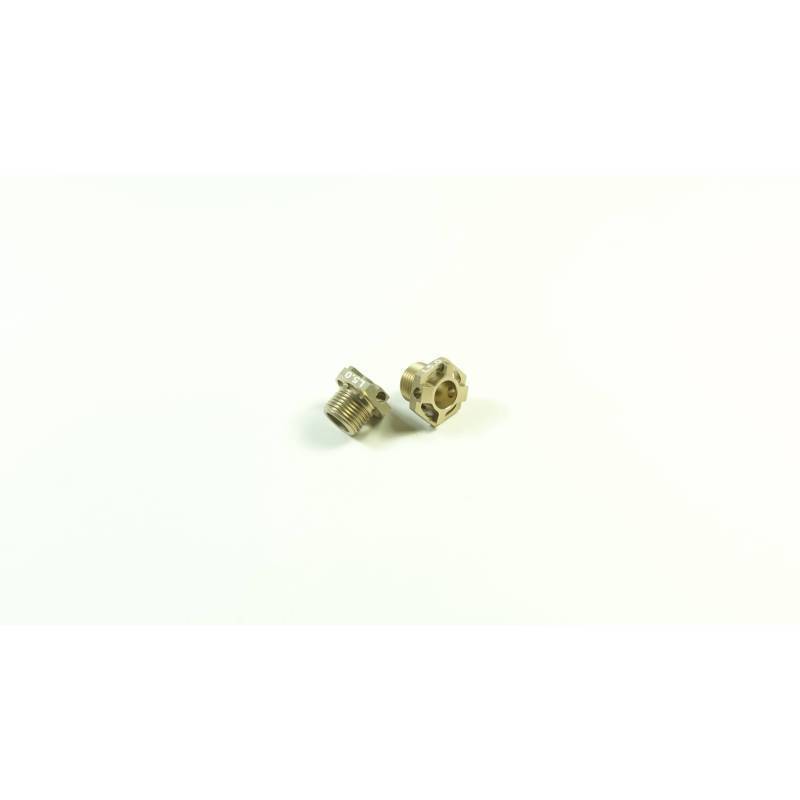 Hexágono rueda aligerado 5.0 mm eje 8 mm (2 u) - SW330506A