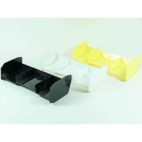 Alerón trasero Pro Race 1/8 blanco sin agujeros - SW228022AWH