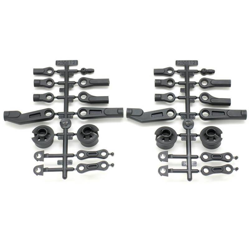 Plastic Parts Set for Ball Joints and Shock SWORKz - SW2501121C