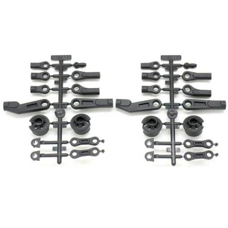 Set piezas plásticas rótulas y amortiguador SWORKz - SW2501121C
