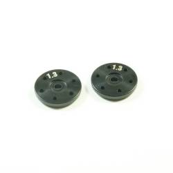 Pistón amortiguador BBS 1.3x6 agujeros negro (2 u) - SW330562A