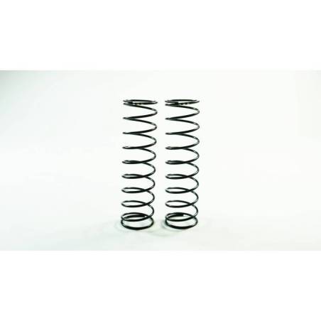 Muelle amortiguador negro 1/8 RM4-DOT 80x1.6x9.75 (2 u) - SWC115190