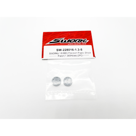 Pistón amortiguador BBS 1/8 1.3x5 agujeros (2 u) - SW228016135