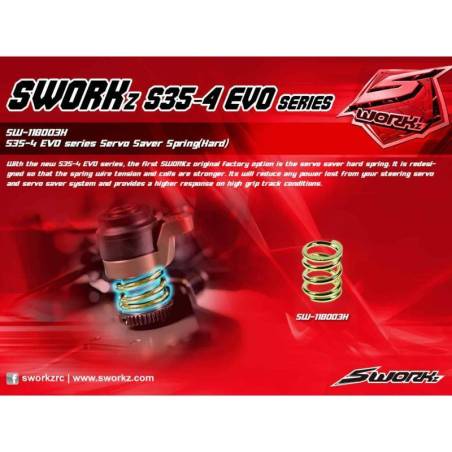 Hard Servo Saver Spring - SW118003H