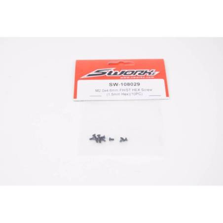 Cone Screw FH/ST M2x4.6 mm (10 pcs) - SW108029