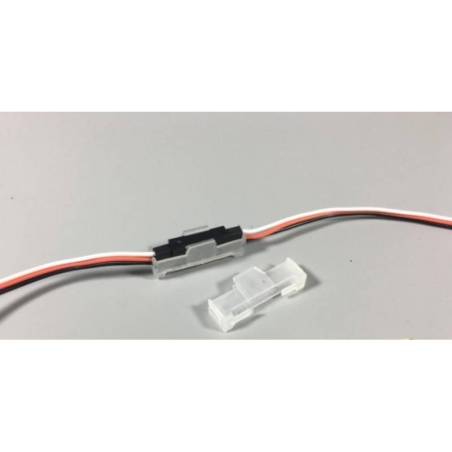 Clip seguridad conector Futaba Xtr Racing (pareja)